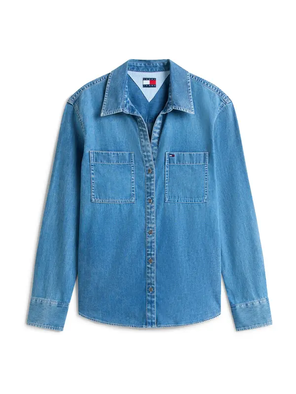 Tommy Jeans Tommy Jeans Bluza  plavi traper