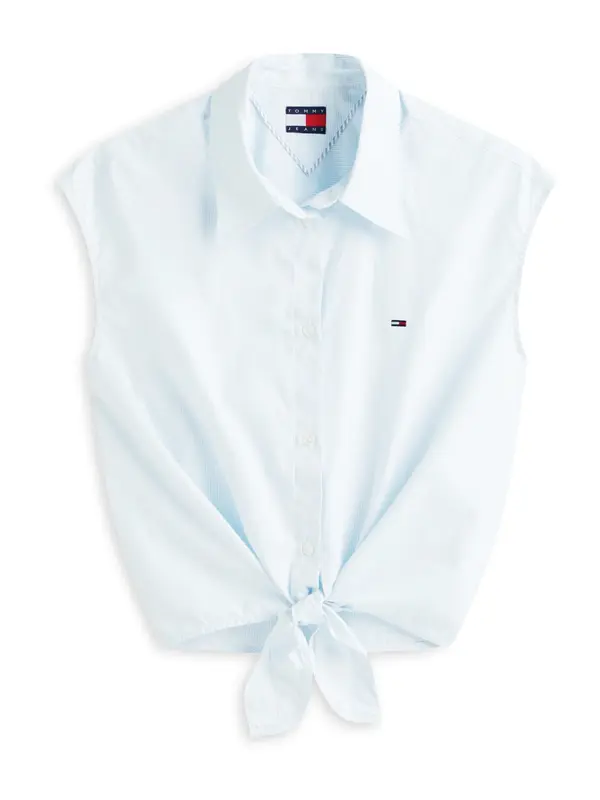 Tommy Jeans Tommy Jeans Bluza  svijetloplava / bijela