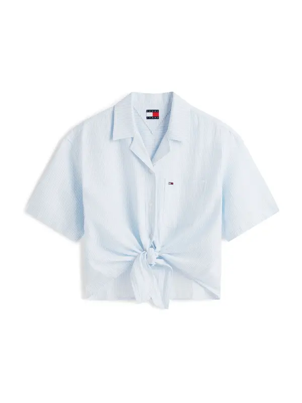 Tommy Jeans Tommy Jeans Bluza  svijetloplava / bijela