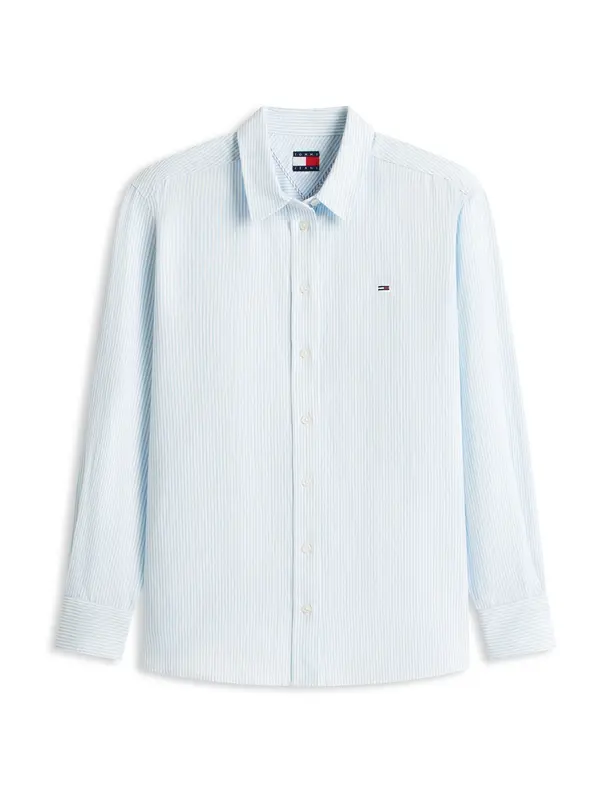 Tommy Jeans Tommy Jeans Bluza  svijetloplava / bijela