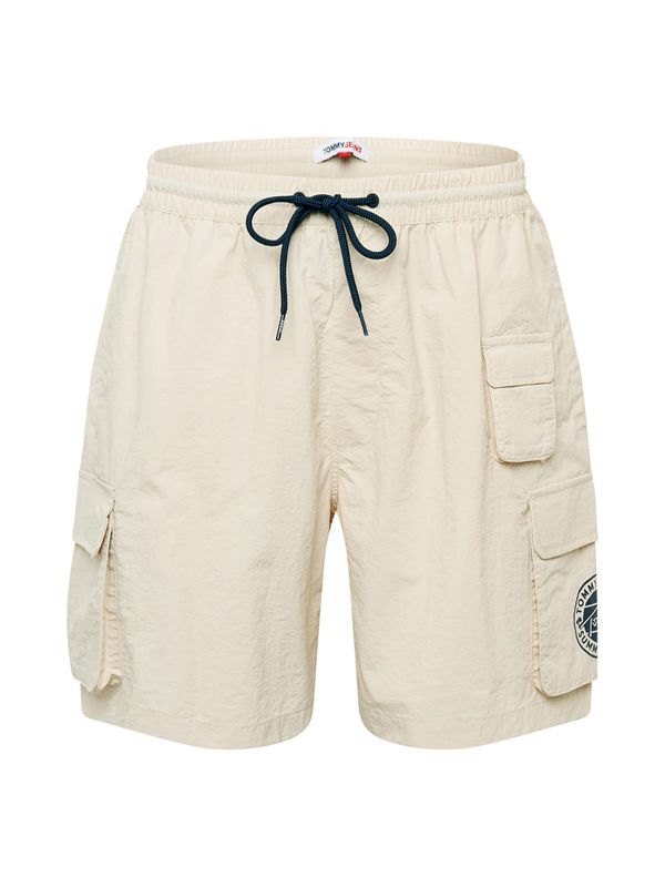 Tommy Jeans Tommy Jeans Cargo hlače 'Noevelty'  bež / mornarsko plava