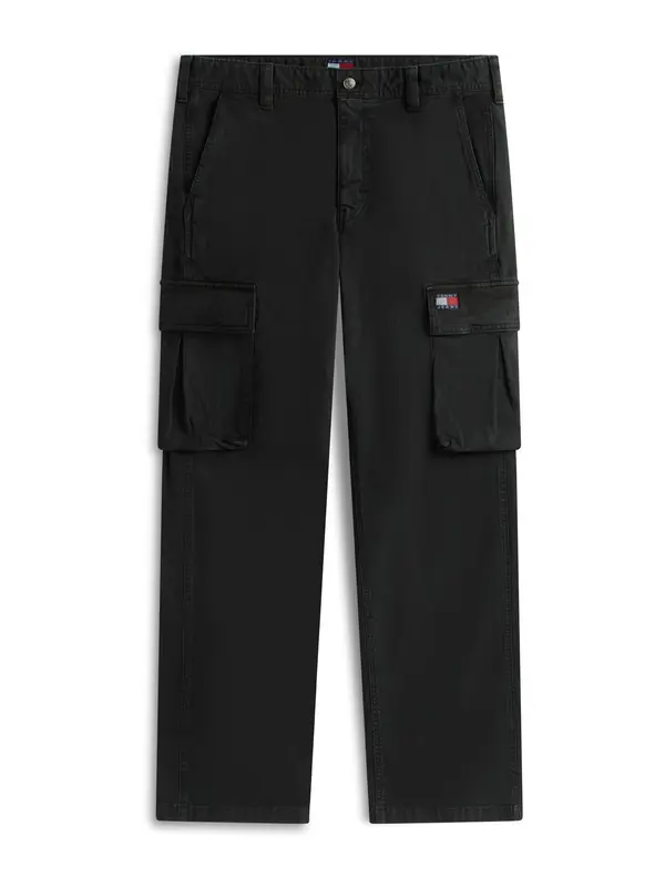Tommy Jeans Tommy Jeans Cargo hlače 'OTIS'  crna