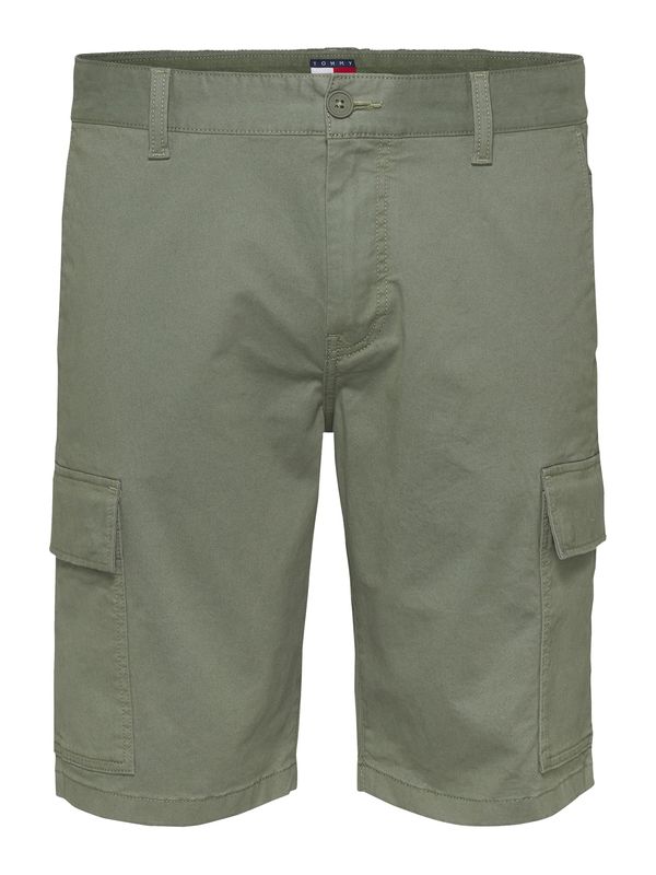 Tommy Jeans Tommy Jeans Cargo hlače 'SCANTON'  zelena