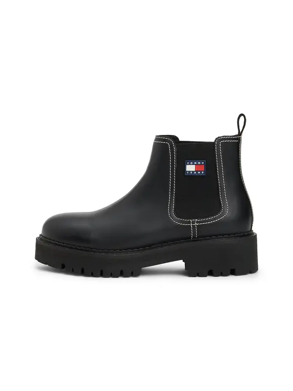 Tommy Jeans Tommy Jeans Chelsea čizme  crna