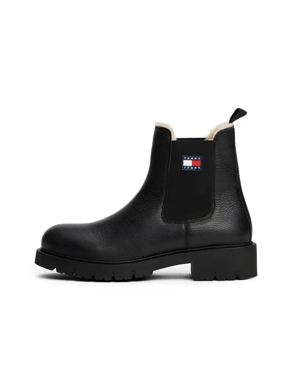 Tommy Jeans Tommy Jeans Chelsea čizme  morsko plava / svijetlo crvena / crna / bijela