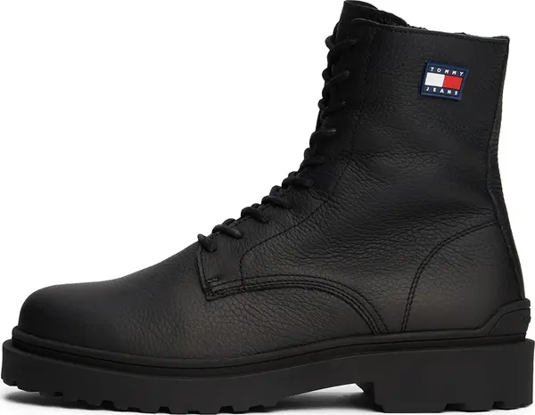 Tommy Jeans Tommy Jeans Čizme na vezanje  crna