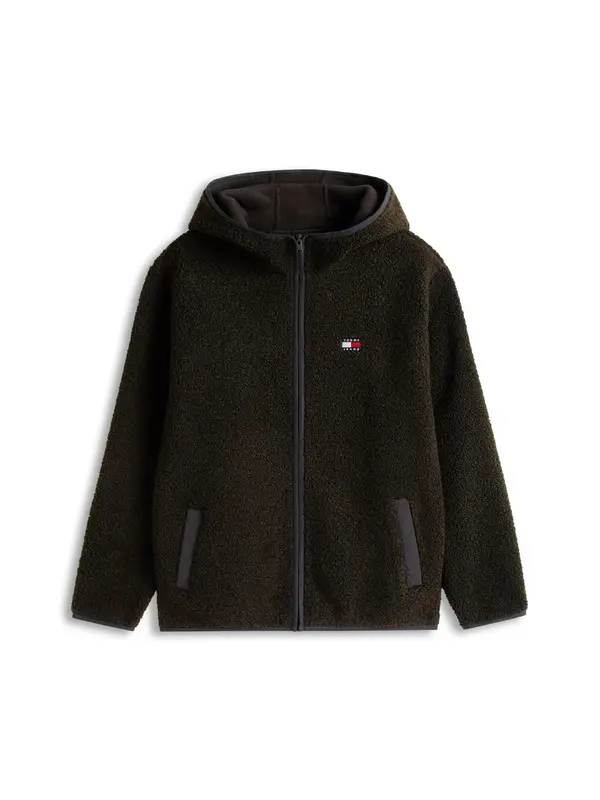 Tommy Jeans Tommy Jeans Flis jakna  crna