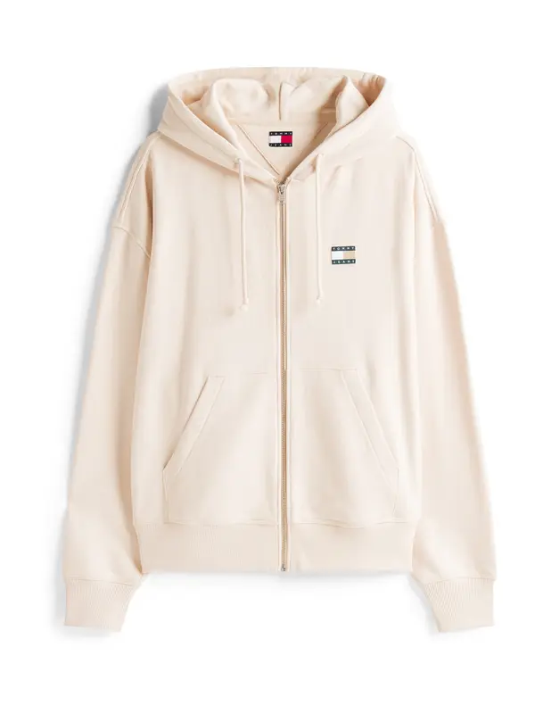 Tommy Jeans Tommy Jeans Gornji dio trenirke  bež / pijesak / morsko plava