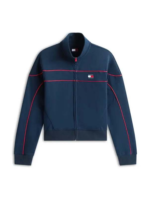 Tommy Jeans Tommy Jeans Gornji dio trenirke  mornarsko plava / crvena / bijela