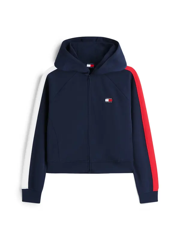 Tommy Jeans Tommy Jeans Gornji dio trenirke  tamno plava / crvena / bijela
