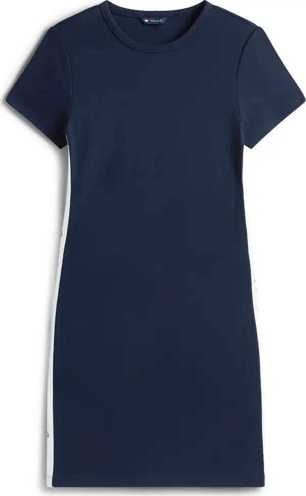 Tommy Jeans Tommy Jeans Haljina  mornarsko plava / bijela