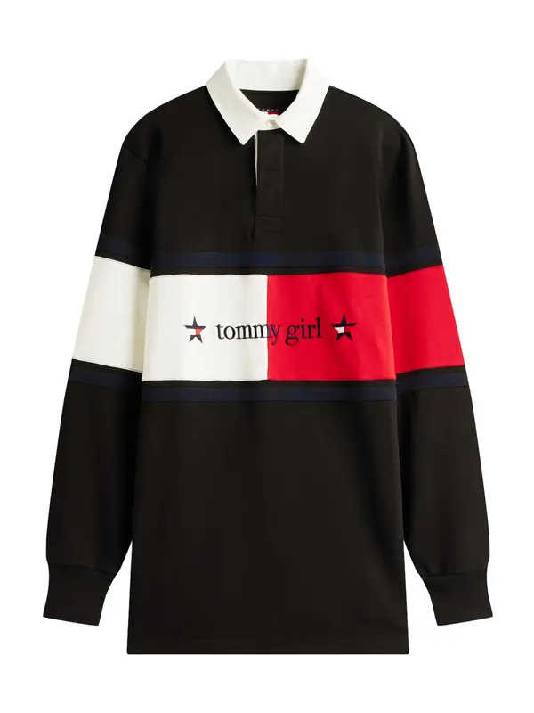 Tommy Jeans Tommy Jeans Haljina  mornarsko plava / crvena / crna / bijela
