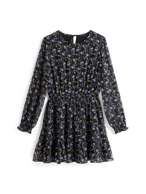 Tommy Jeans Tommy Jeans Haljina  plava / roza / crna / bijela
