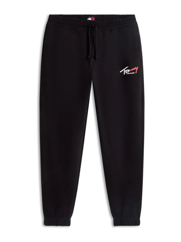 Tommy Jeans Tommy Jeans Hlače  crvena / crna / bijela