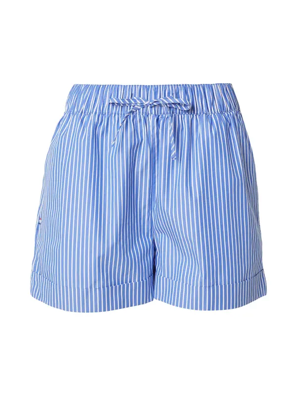 Tommy Jeans Tommy Jeans Hlače 'ESSENTIAL'  azur / bijela