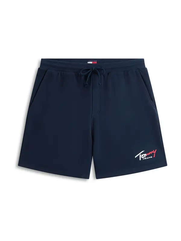 Tommy Jeans Tommy Jeans Hlače  mornarsko plava / svijetlo crvena / bijela