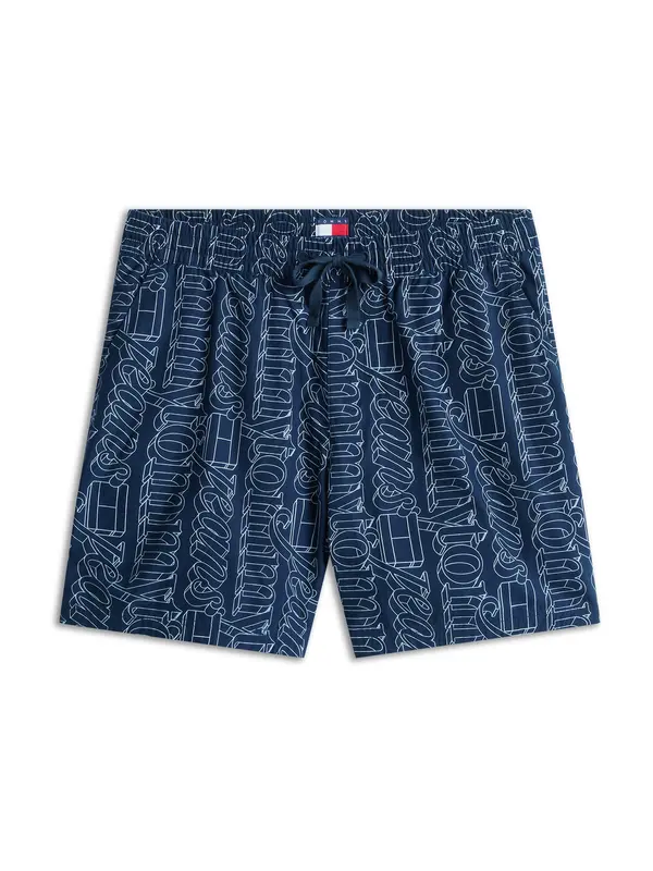 Tommy Jeans Tommy Jeans Hlače  morsko plava / pastelno plava / crvena