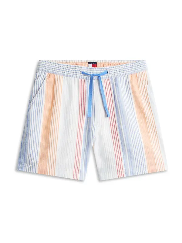 Tommy Jeans Tommy Jeans Hlače  plava / narančasta / bijela