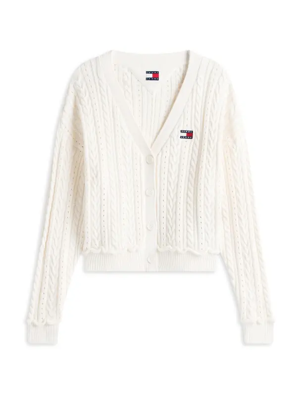 Tommy Jeans Tommy Jeans Kardigan  bijela