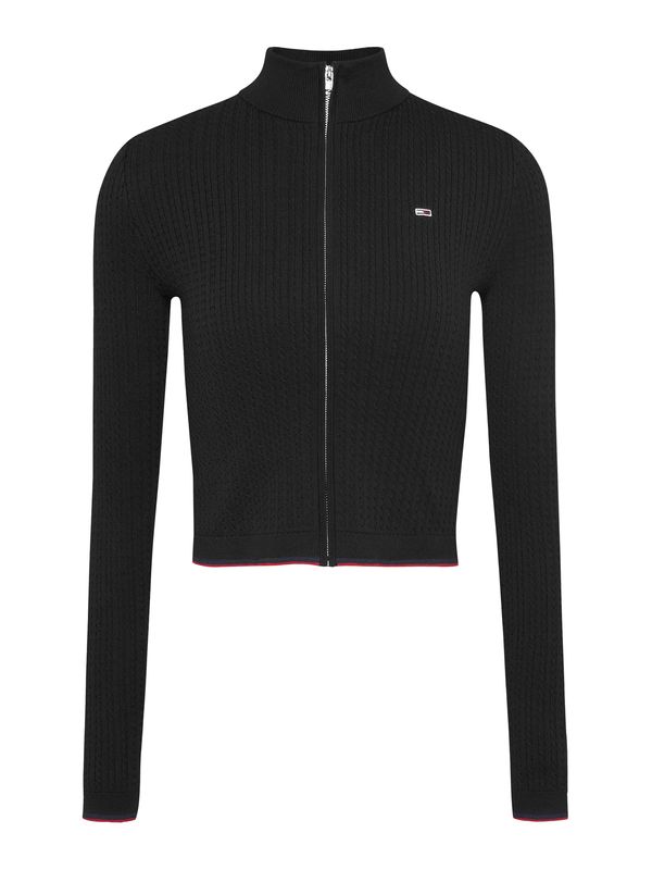 Tommy Jeans Tommy Jeans Kardigan  mornarsko plava / crna / prljavo bijela