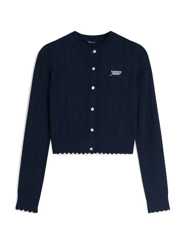 Tommy Jeans Tommy Jeans Kardigan  tamno plava