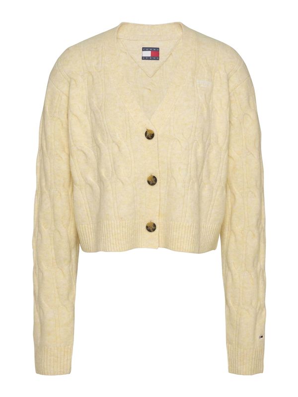 Tommy Jeans Tommy Jeans Kardigan  žuta melange