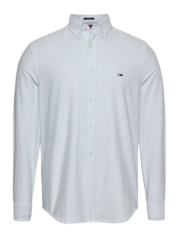 Tommy Jeans Tommy Jeans Košulja  golublje plava / bijela