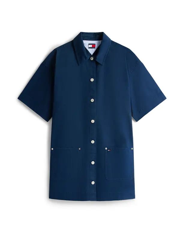 Tommy Jeans Tommy Jeans Košulja haljina  morsko plava