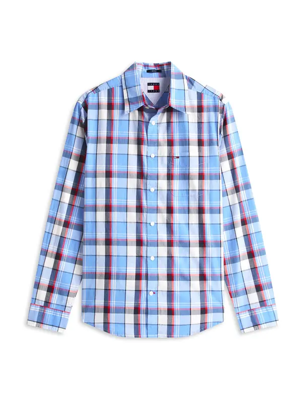 Tommy Jeans Tommy Jeans Košulja  kraljevsko plava / crvena / crna / bijela