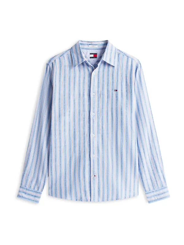 Tommy Jeans Tommy Jeans Košulja  mornarsko plava / svijetloplava / crvena / bijela