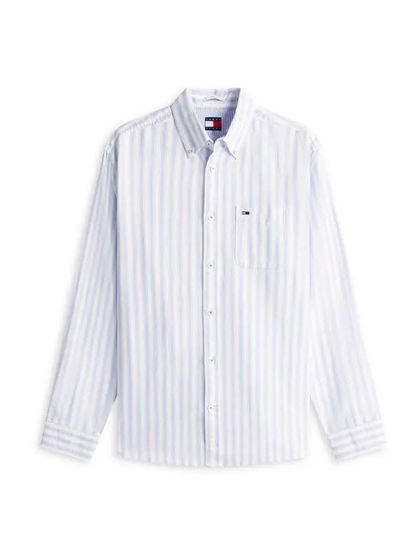 Tommy Jeans Tommy Jeans Košulja  mornarsko plava / svijetloplava / crvena / bijela