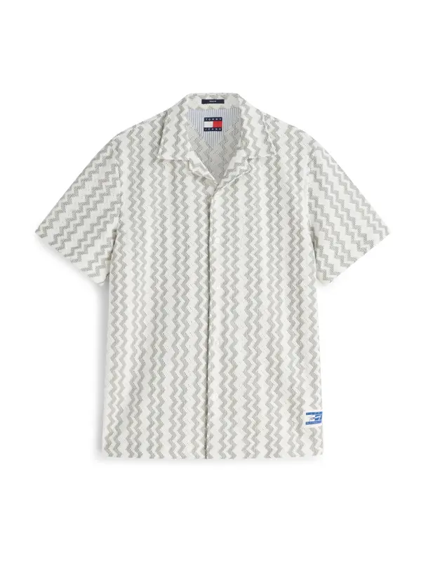 Tommy Jeans Tommy Jeans Košulja  pastelno zelena / bijela