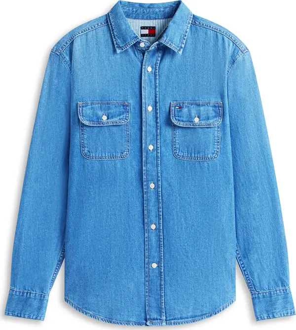 Tommy Jeans Tommy Jeans Košulja  plavi traper
