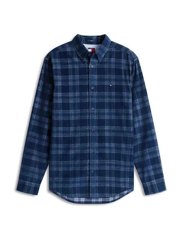 Tommy Jeans Tommy Jeans Košulja  svijetloplava / tamno plava / bordo