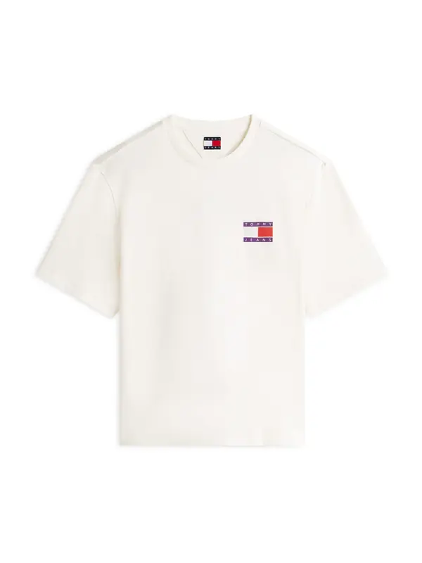 Tommy Jeans Tommy Jeans Majica '90S'  ljubičasta / crvena / bijela