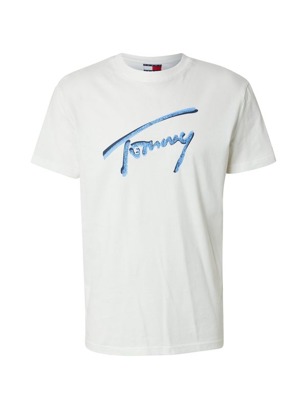 Tommy Jeans Tommy Jeans Majica  azur / crno plava / bijela