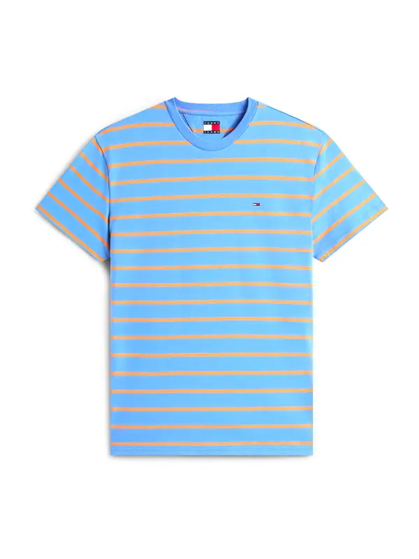 Tommy Jeans Tommy Jeans Majica  azur / narančasta