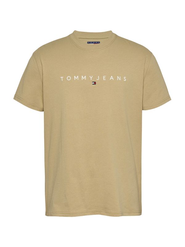Tommy Jeans Tommy Jeans Majica  bež / bijela