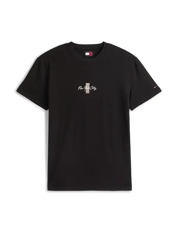 Tommy Jeans Tommy Jeans Majica  bež / boja pijeska / crna / bijela