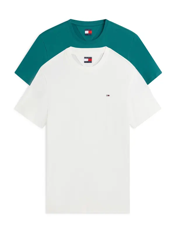 Tommy Jeans Tommy Jeans Majica  boja slonovače / cijan plava