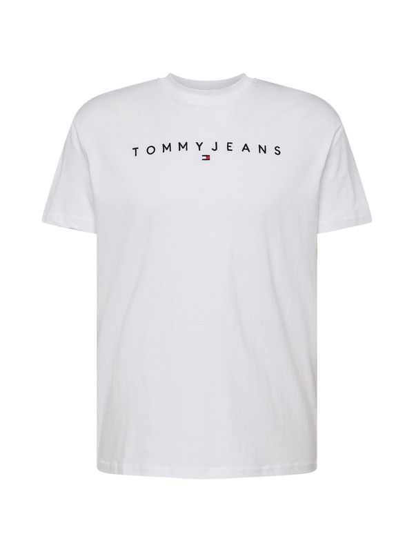 Tommy Jeans Tommy Jeans Majica  crna / bijela