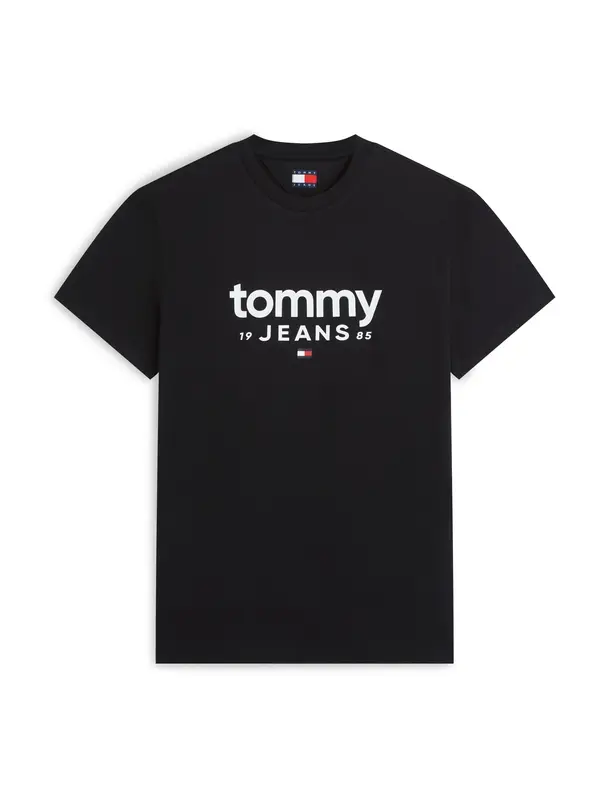 Tommy Jeans Tommy Jeans Majica  crna / bijela