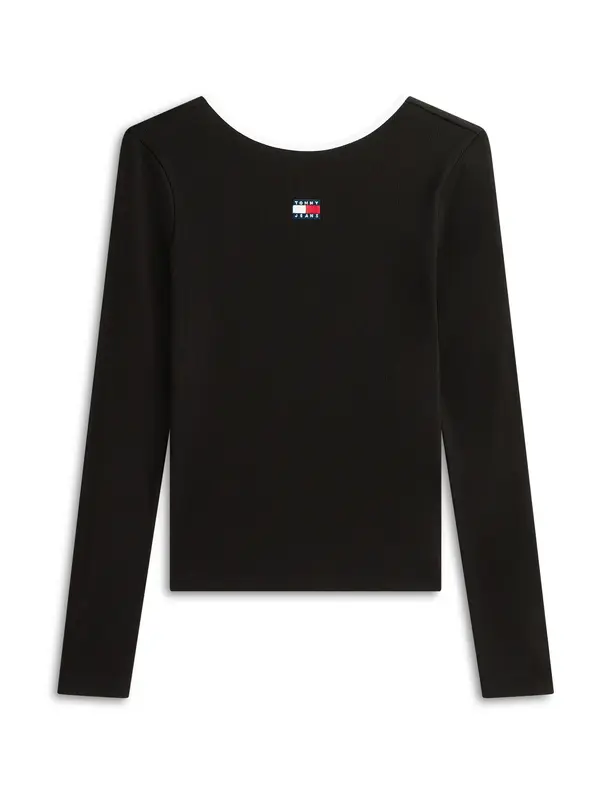 Tommy Jeans Tommy Jeans Majica  crna / bijela
