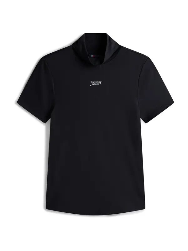 Tommy Jeans Tommy Jeans Majica  crna / srebro