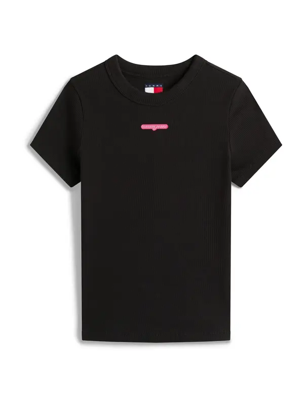Tommy Jeans Tommy Jeans Majica  crvena / crna