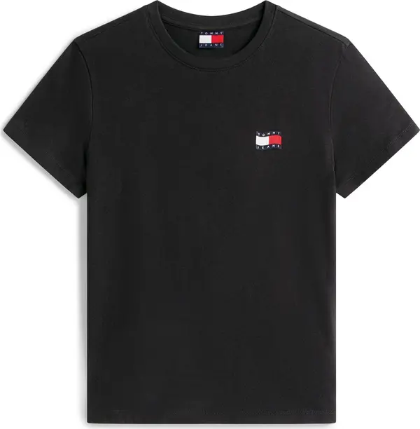 Tommy Jeans Tommy Jeans Majica  crvena / crna / bijela