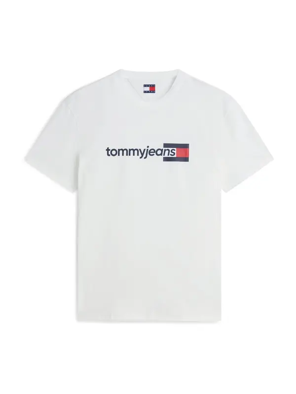 Tommy Jeans Tommy Jeans Majica 'ENTRY DNA'  mornarsko plava / crvena / bijela
