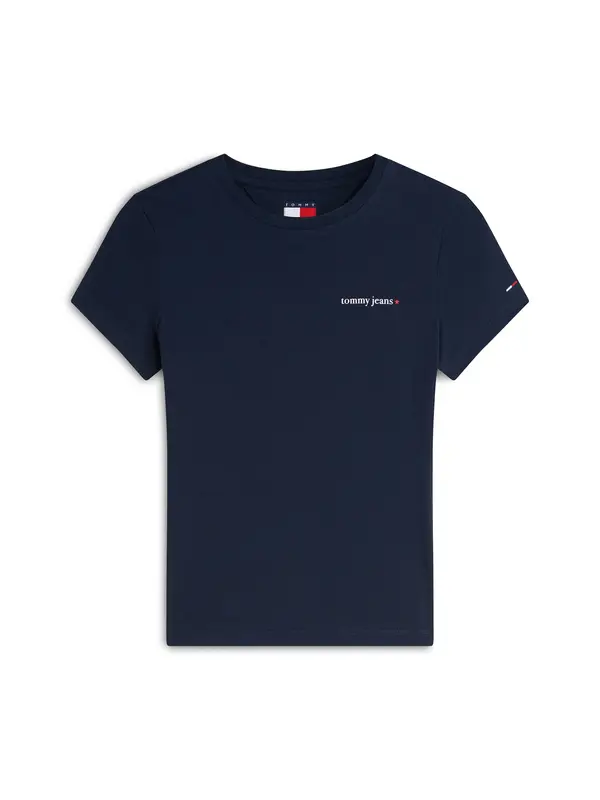 Tommy Jeans Tommy Jeans Majica 'ESS'  mornarsko plava / bijela