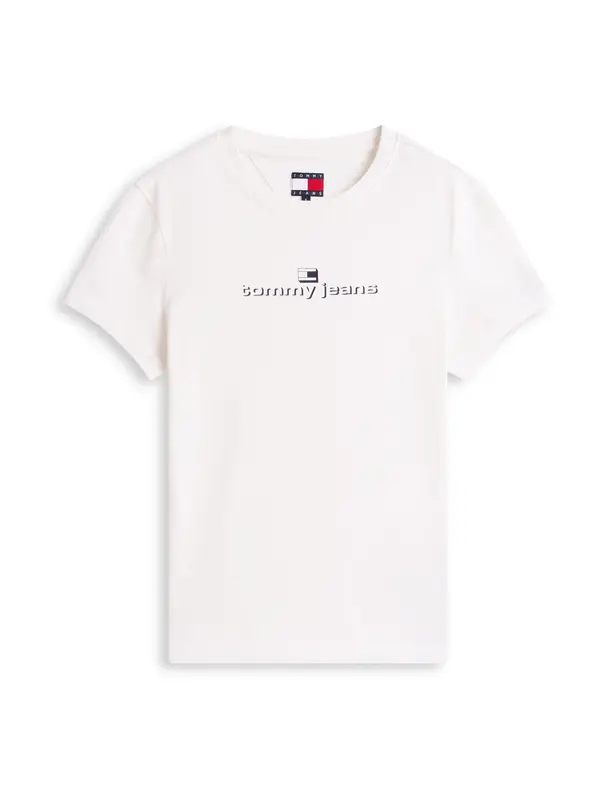 Tommy Jeans Tommy Jeans Majica 'ESS'  mornarsko plava / bijela