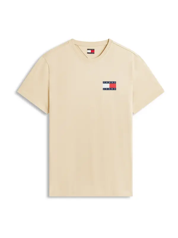 Tommy Jeans Tommy Jeans Majica 'ESSENTIAL'  bež / mornarsko plava / crvena / bijela